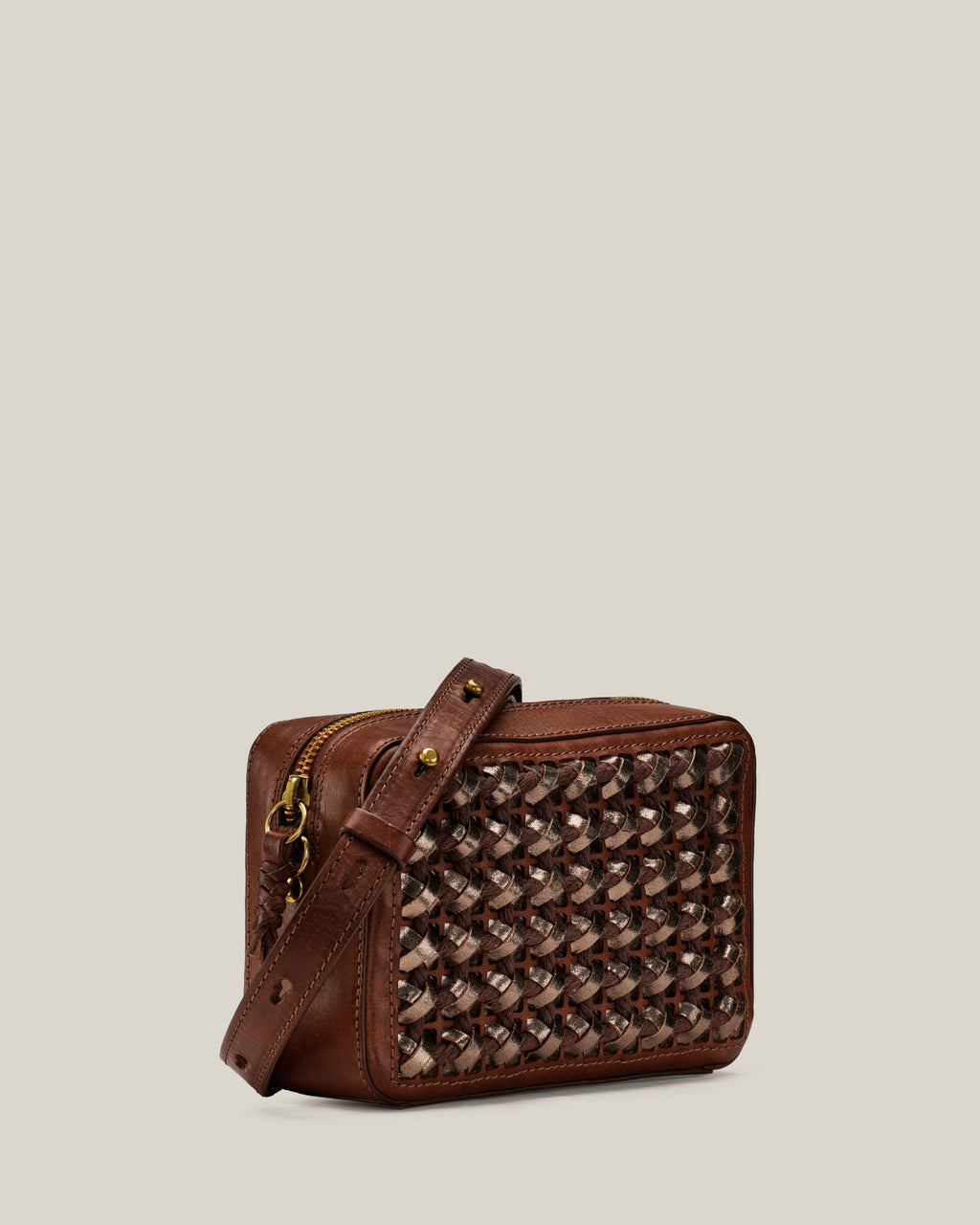 Mirror Brick - Crossbody Bag choco