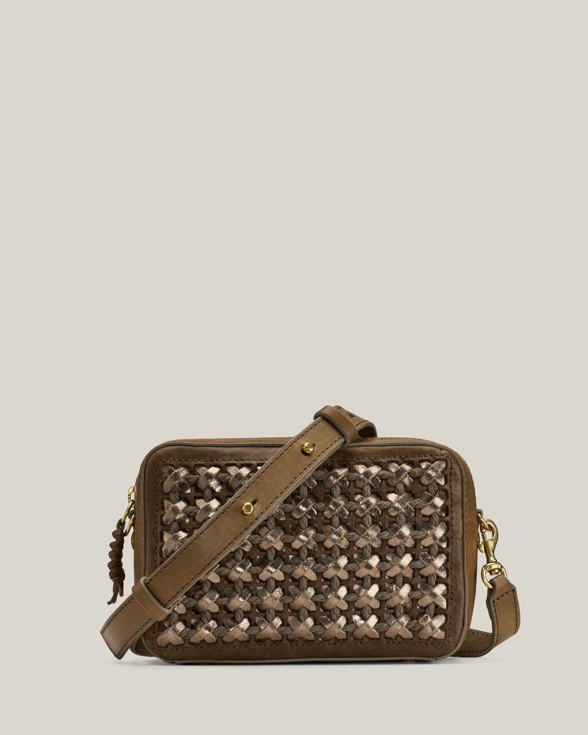Mirror Brick - Crossbody Bag Grigio