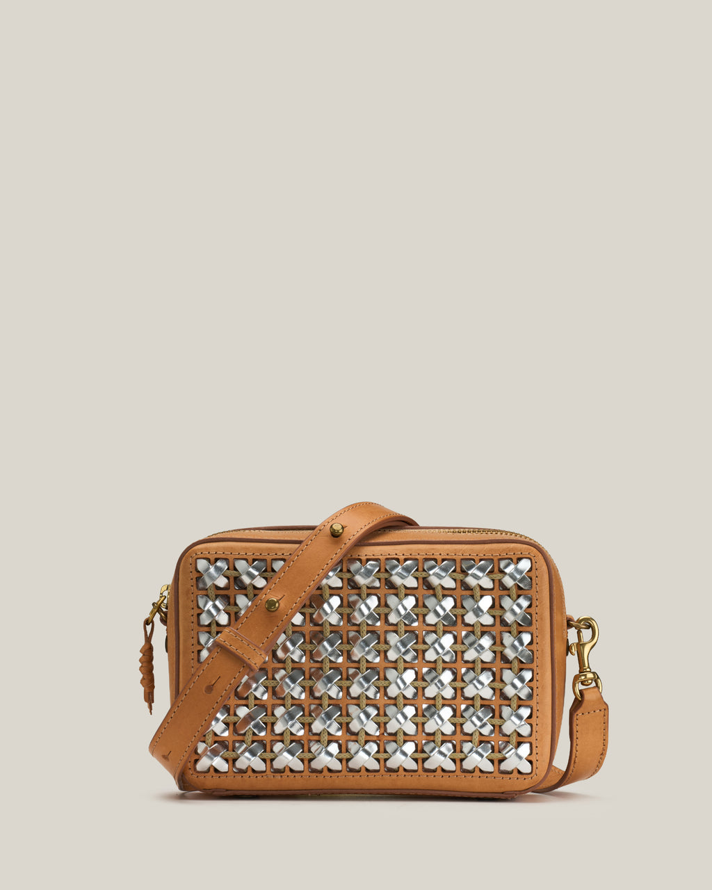 Mirror Brick - Crossbody Bag naturale