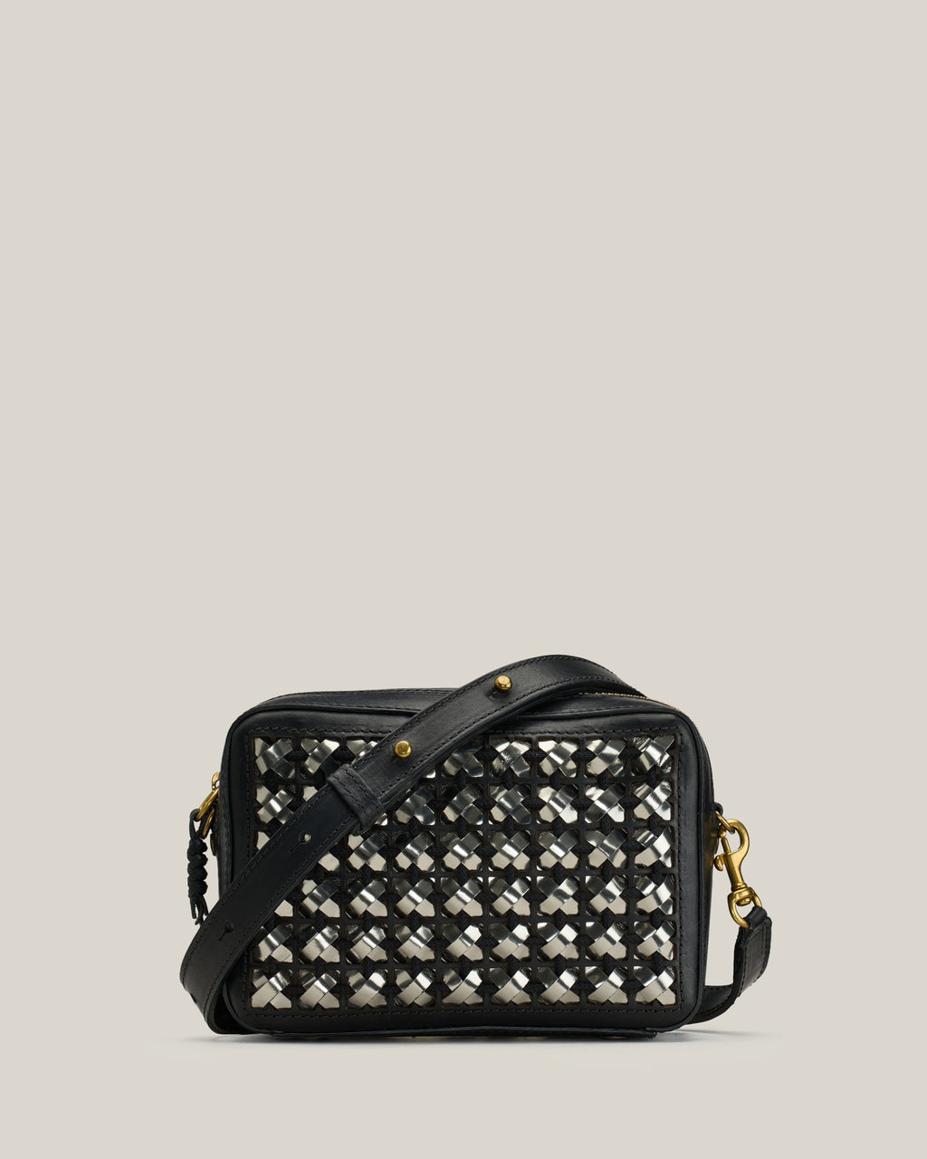 Mirror Brick - Crossbody Bag Nero