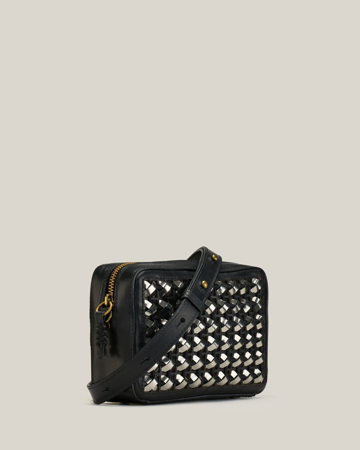 Mirror Brick - Crossbody Bag Nero