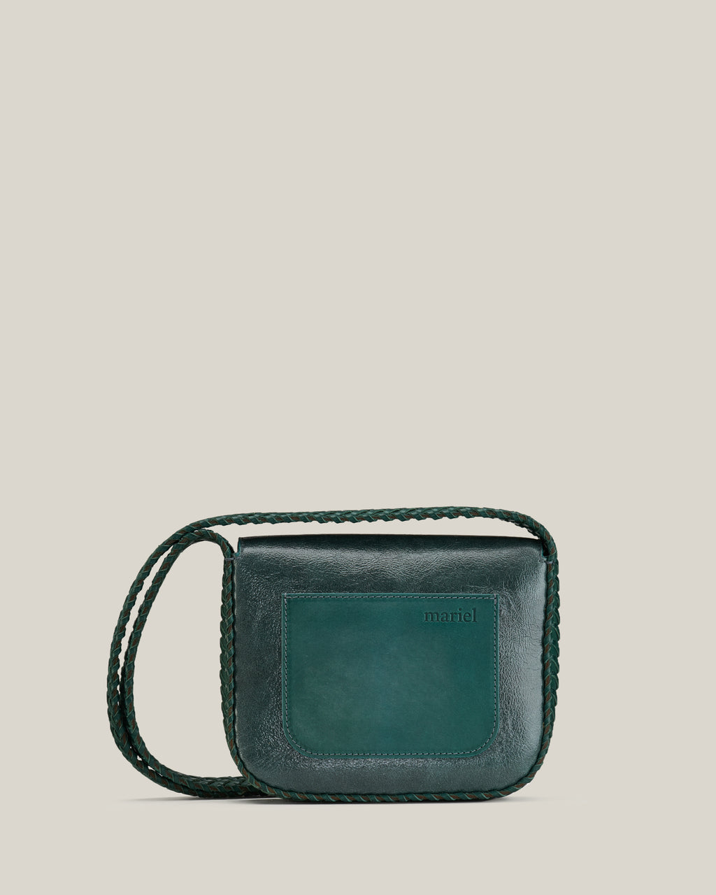 Pan- borsa tracolla jeans in stark infilato